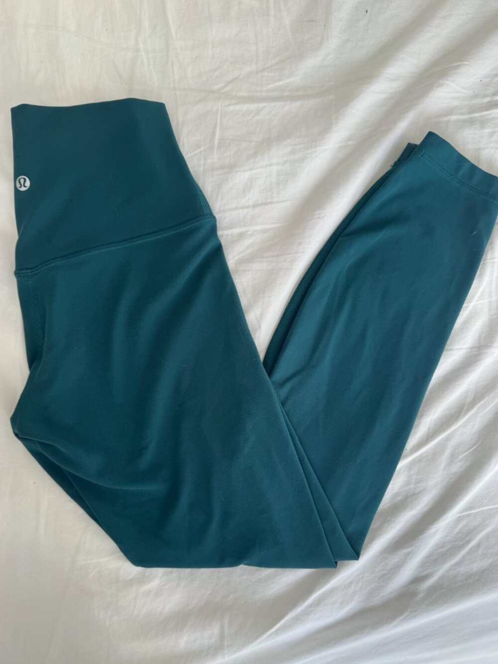 LULULEMON ALIGN HIGH RISE 25" | SIZE 4 | STORM TEAL - Picture 6 of 9